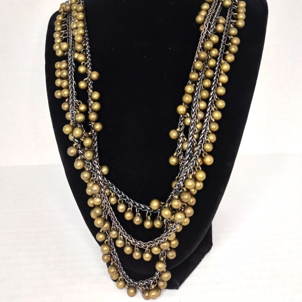 Indian bell necklace